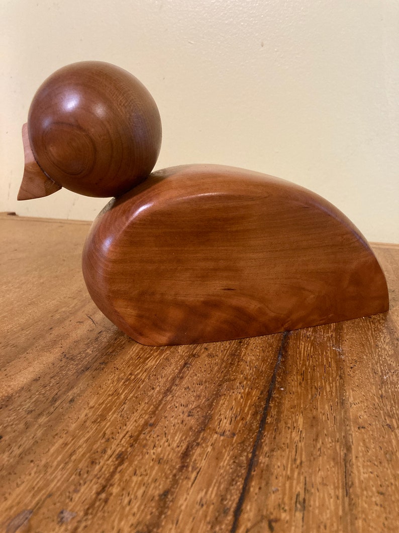 American Coot No.1 Wooden Duck Sculpture image 4