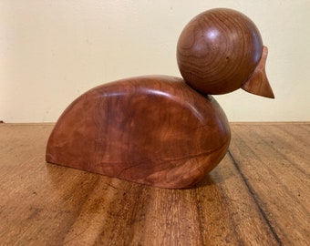 American Coot No.1 - Wooden Duck Sculpture