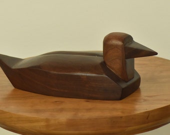 Northern Gannet - wooden sculpture