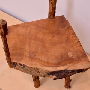 Rustic Cherry Stool &quot;C&quot;