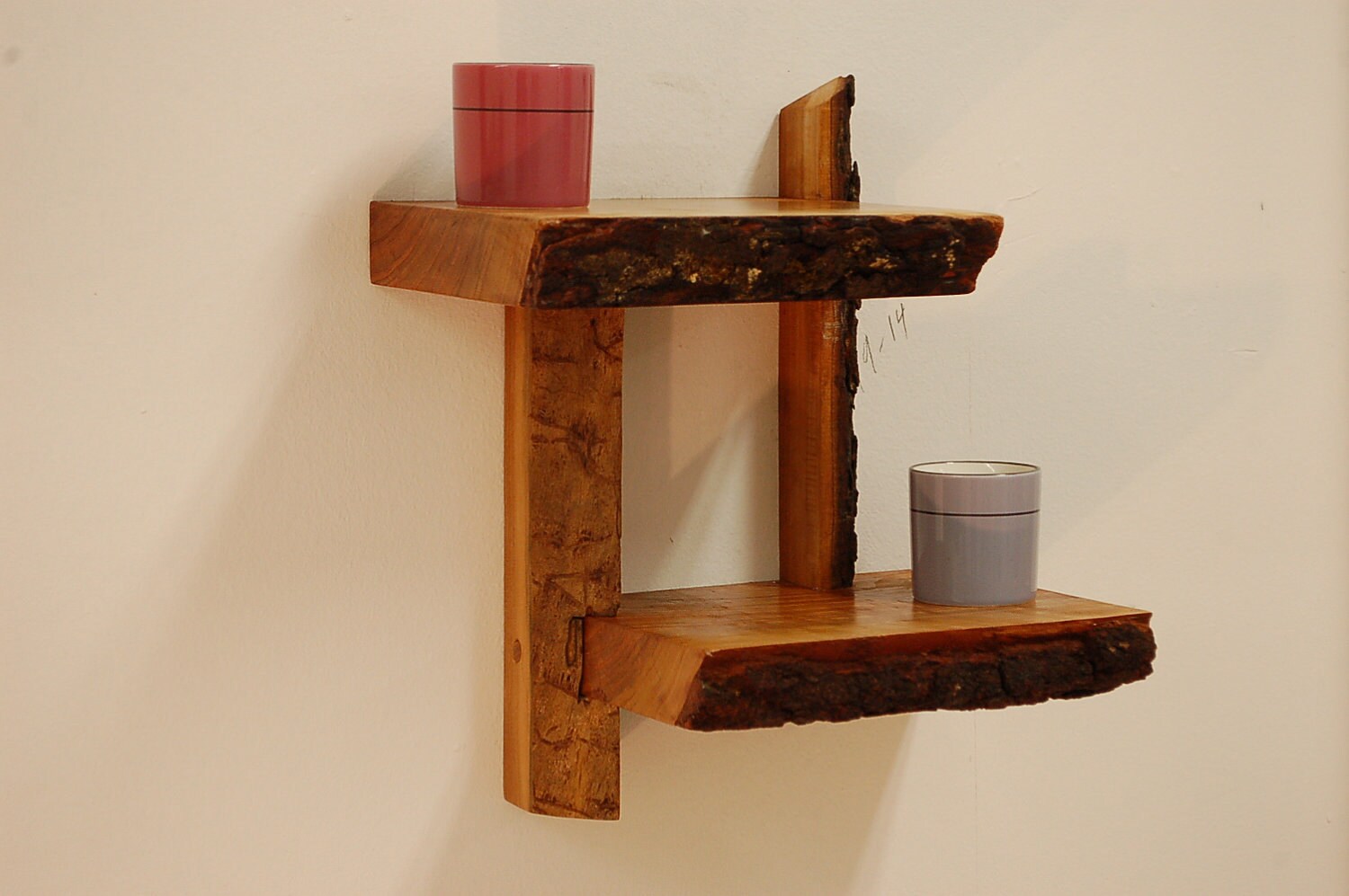 Cherry Live Edge Shelf No. 14 Etsy