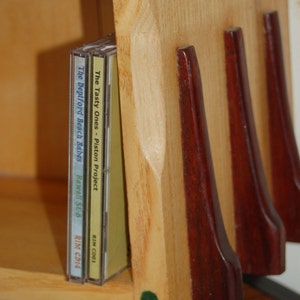 Ash and Padauk Hanging Cabinet image 3