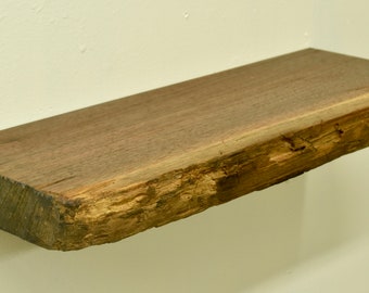 No. 81 - Thick Walnut Floating Shelf