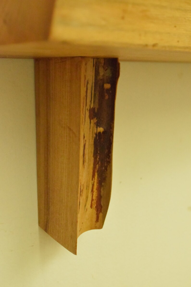 No. 56 Thick Elm Live Edge Shelf Etsy