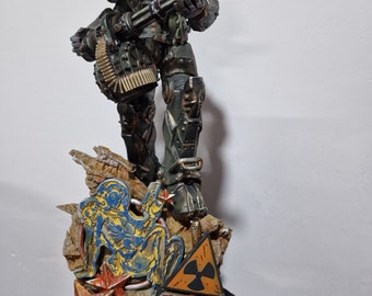 Fallout t60 armor statue resin 3d print