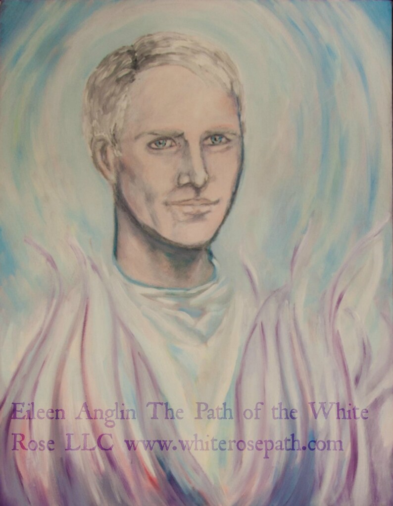 Saint Germain Original Oil Painting Etsy