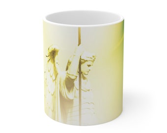 Archangel Raphael - He Who Heals Ceramic Mug 11oz