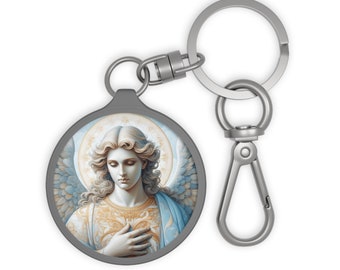 Archangel Raphael Keyring Tag