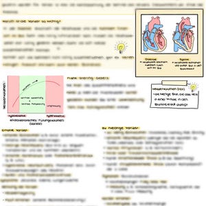 Può includere: Uno schema disegnato a mano che spiega il concetto di precarico del cuore. Lo schema mostra il cuore in diastole e sistole, con frecce che indicano il flusso sanguigno. Il testo spiega la legge di Frank-Starling del cuore e l'importanza del precarico nella funzione cardiaca.