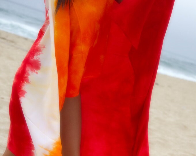 Royal Purple Gold Bali Sarong Set
