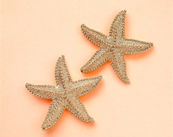 Starfish Earrings • Large Starfish Design • Beach Jewellery • Summer Jewellery
