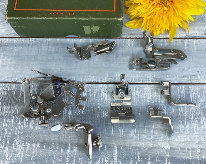 Vintage Singer Sewing Attachmentssewing Machine Parts Lotruffler