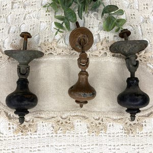 Antique Tear Drop Drawer Pulls Eastlake Victorian Pendant Drawer Pull