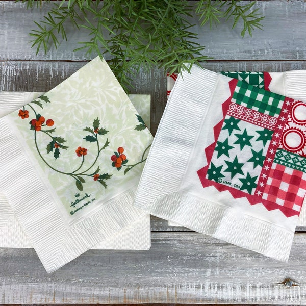 Hallmark Napkins Etsy