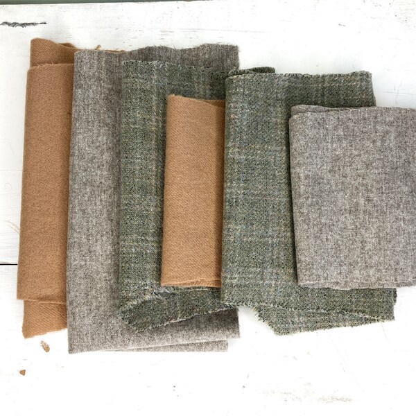 Wool Scraps Etsy