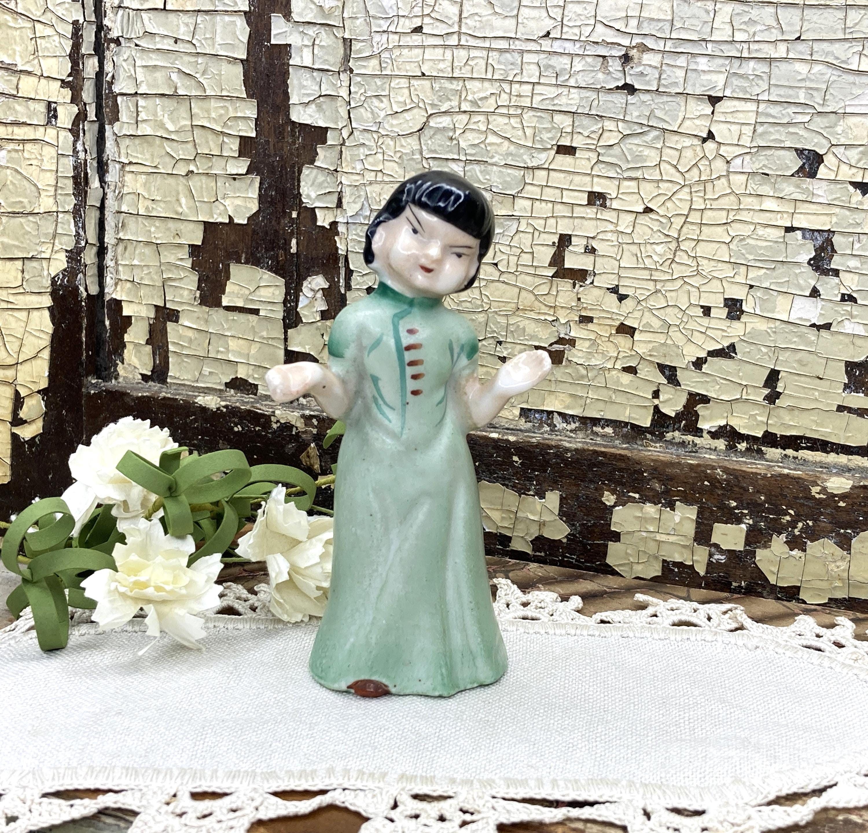 Occupied Japan Girl Figurine - Etsy
