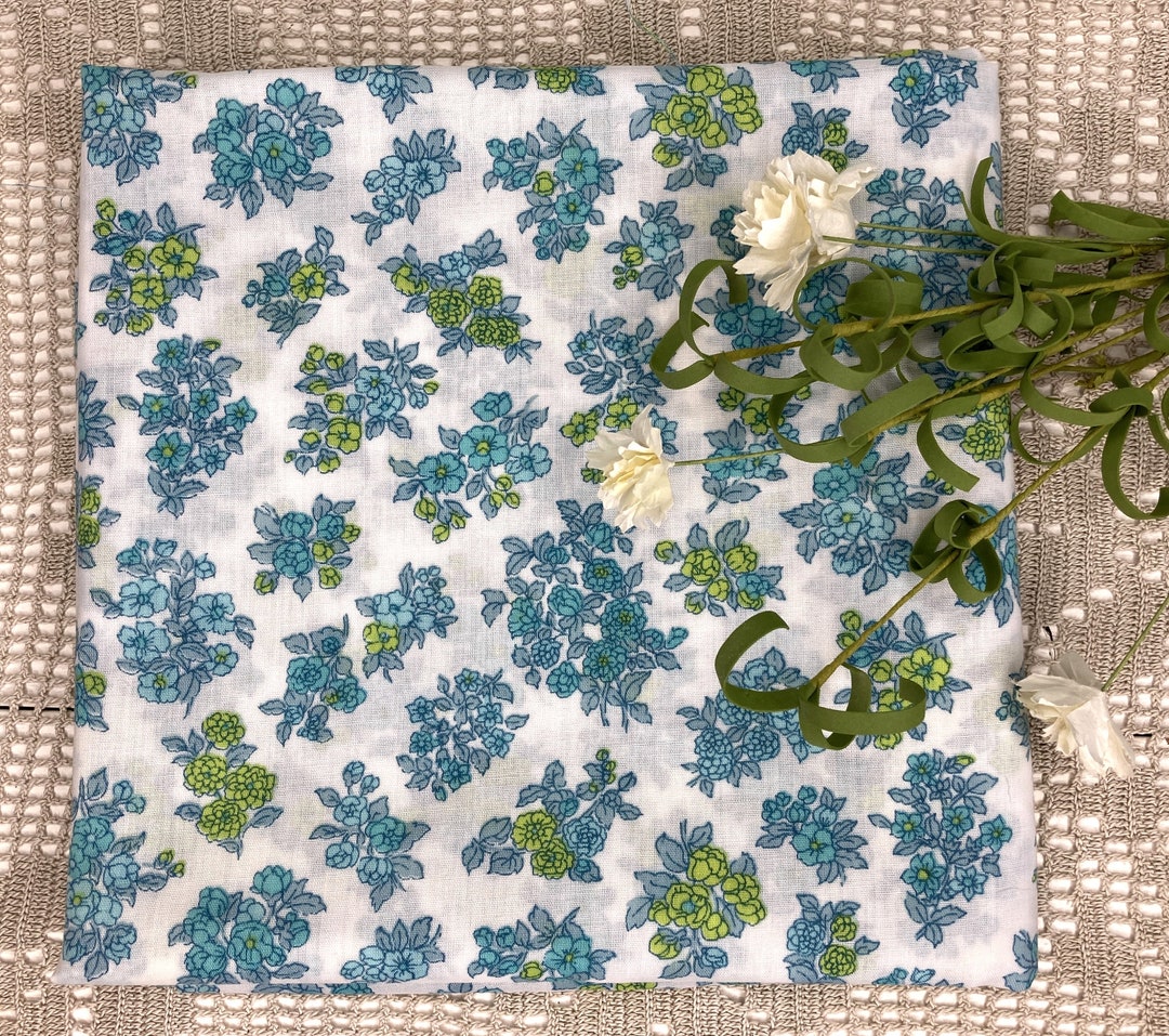 Vintage Quilt Fabricquilting Fabricfloral Cotton Fabricfloral Print