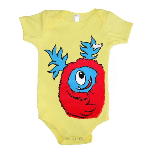 baby monster onesie