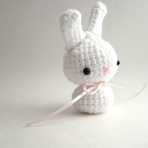 Susan G. Komen Moon Bun - Breast Cancer Awareness Charity Amigurumi Bunny Rabbit