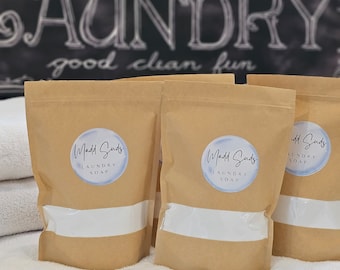 Laundry Soap, Natural, Clean Ingredients