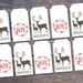 Christmas Gift Tags Printable Digital Download Deer Stag - Etsy