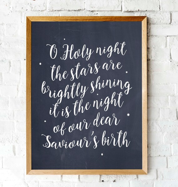 O Holy Night Printable Lyrics, Origins, and Video