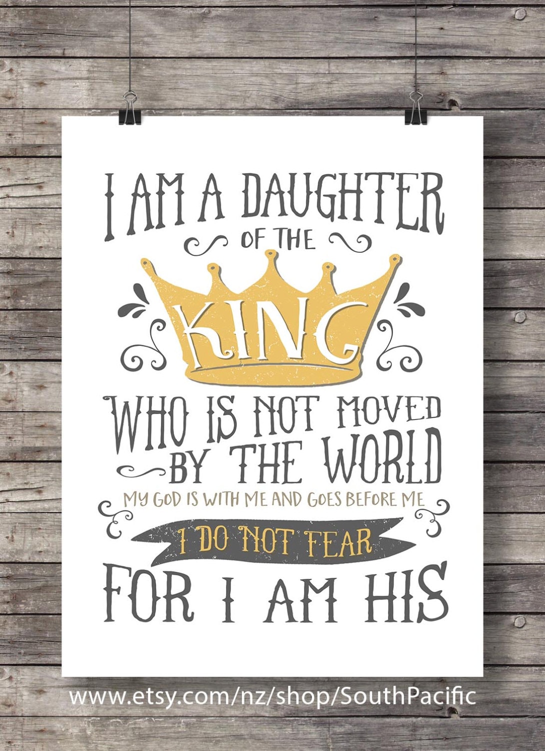 Daughter of the King. Bible Journaling .printable Art. | Etsy