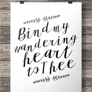 Bibel Journaling Kunst Binden Mein Wanderndes Herz An Thee Etsy