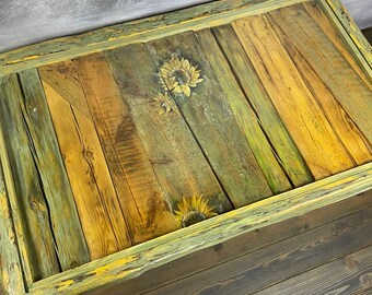 Coffee Table, Farm House Table, Dinning Table, Coffee Table Books, Hand Painted Furniture, Wood Dining Table