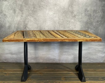 Coffee Table, Farm House Table, Dinning Table, Coffee Table Books, Hand Painted Furniture, Wood Dining Table