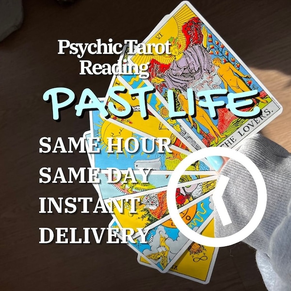 PAST LIFE Psychic Tarot Spiritual In-Depth Reading | Same Hour/Same Day Delivery GUARANTEED