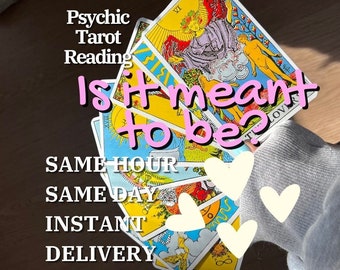 LOVE CONNECTION: Is it meant to be? In-Depth Psychic Tarot Love Reading | Same Hour/Same Day Delivery GUARANTEED