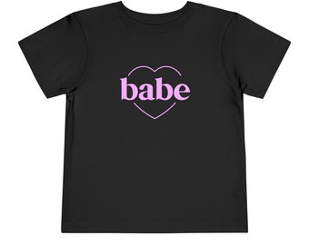 babe heart - Baby, peuter, kinderen - Tops met grafisch ontwerp voor meisjes en jongens. T-shirt, T-shirt, sweatshirt, hoody, gepersonaliseerd en op maat.