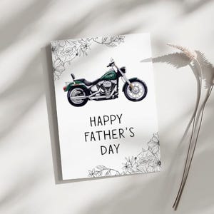 Biglietto Auguri Festa del Papà – Stampa Digitale, Happy Father’s Day, Biglietto Minimal Chic, Download Immediato, Regalo Papà