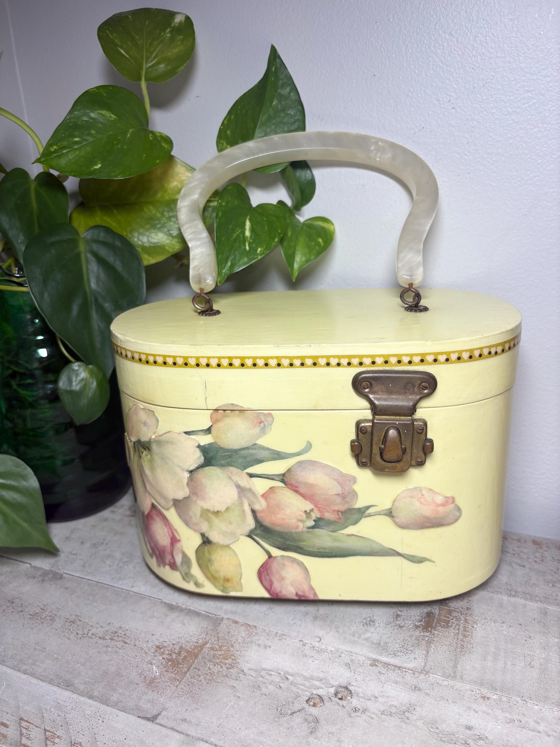 Bakelite Vintage Box Bag - Etsy