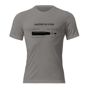 The Anatomy Of A Pew Pew Unisex T-Shirt
