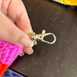 Chapstick holder key chain