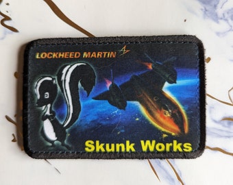 Skunk Works - Bag patch (MOLLE - hook attachment)