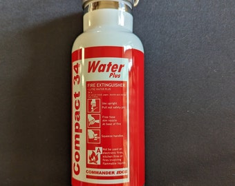 Fire Extinguisher Water Bottle