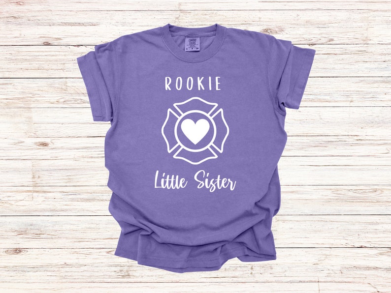 Firefighter Little Sister Design, Rookie Little Sister, Little Sister ...