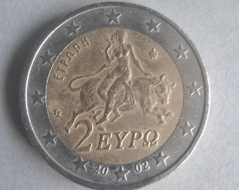 2ユーロ記念記念コイン - ギリシャ2004年アテネオリンピック - Etsy 日本