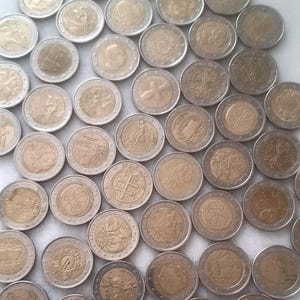 Germany Circulated comemorative 2 euro coins - a unique collectors item