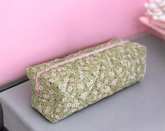 Green Floral Hair Tool Organizer Bag,  Travel Hair Dyson Airwrap/Airstrait Bag