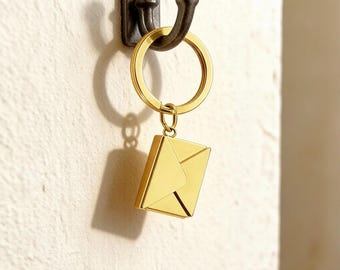 Personalized  Envelope Keychain, Love Secret Letter,Best Gift for Him/Her
