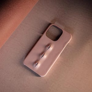 Custodia premium Evil Eye per iPhone 16ProMax realizzata a mano, per Apple 15Pro, custodia in pelle invecchiata per telefono Apple 16, custodia retrò per telefono Huawei Mate70Pro.
