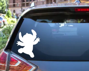 Stitch Decal - Sticker for Car Window, Laptop, Tumbler or Water Bottle
