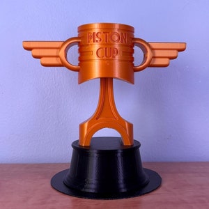 3D Printed Piston Cup - From Disney Pixar Film &quot;Cars&quot; - Piston Cup Cars Disney Trophy Replica - Car guy gift - Perfect gift for Cars fans!
