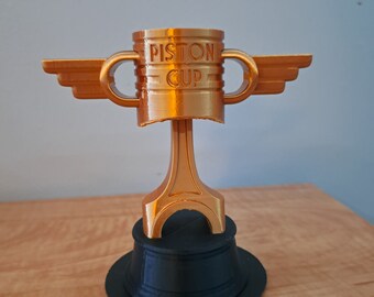 3D Printed Piston Cup - From Disney Pixar Film "Cars"