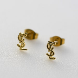 Luxury Earrings Gold Stud Earrings