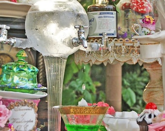 Mad Tea Party with Absinthe - 5 Postcard Set